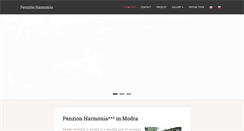 Desktop Screenshot of penzionharmonia.com